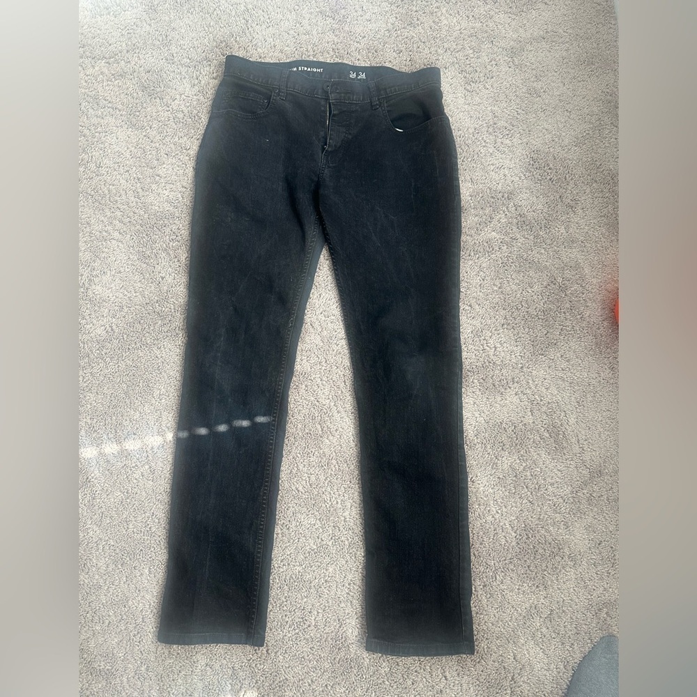 Preloved INC Straight Jeans.